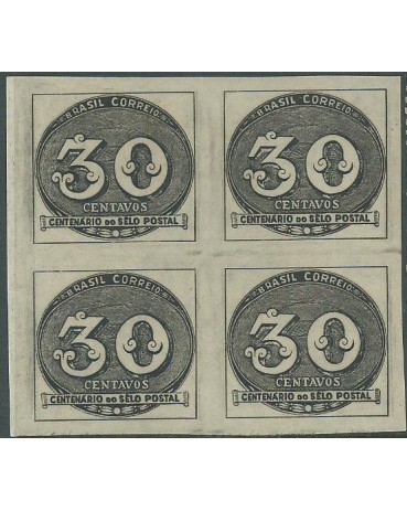 1943 C180 Quadra Cent. do olho de  boi  30 cents, Mint -  8825